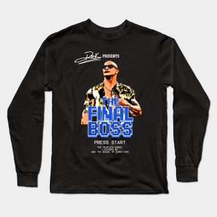 The Final Boss Video Game Long Sleeve T-Shirt